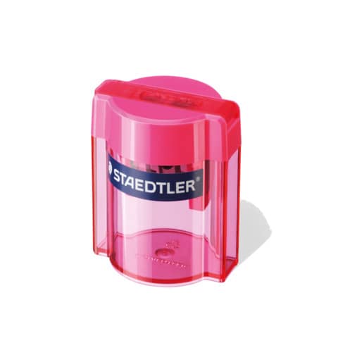 Temperamatite Staedtler a 2 fori con serbatoio colori assortiti - 513 006